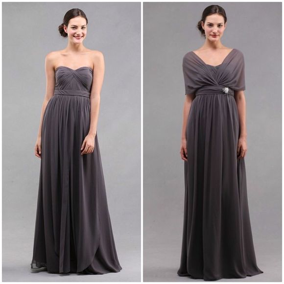 JENNY YOO COLLECTION AIDAN LUXE CHIFFON - Picture 2 of 2